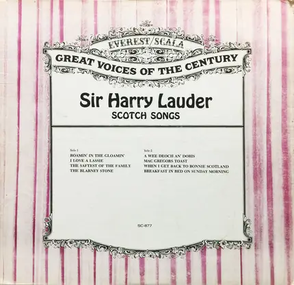 Harry Lauder - Scotch Songs
