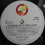 LP - Harry Lauder - The Golden Age Of Harry Lauder - Mono