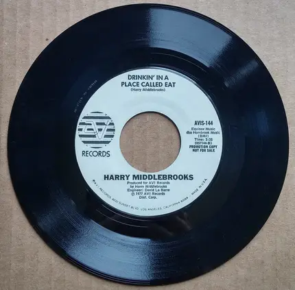 Harry Middlebrooks - Piano Playin' Fool / Drinkin' In A Place Called Eat