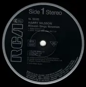 LP - Harry Nilsson - Nilsson Sings Newman