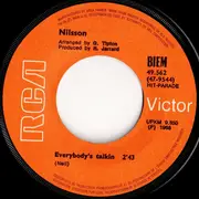 7inch Vinyl Single - Harry Nilsson - Everybody's Talkin - Mono