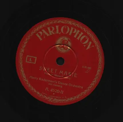 Harry Raderman's Dance Orchestra - Sweet Marie / Hallelujah!