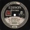 Edison Disc - Harry Raderman's Jazz Orchestra / Green Brothers' Novelty Band - Do You Ever Think Of Me / Arabia - more than 100 years old, Paper Labels