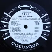 LP - Harry Reser & His Orchestra - Vamp!