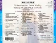 CD - Harry Revel & Mack Gordon - Did You Ever See A Dream Walking? The Songs Of Harry Revel And Mack Gordon