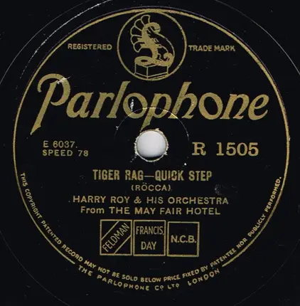 Harry Roy And His Orchestra - Canadian Capers / Tiger Rag