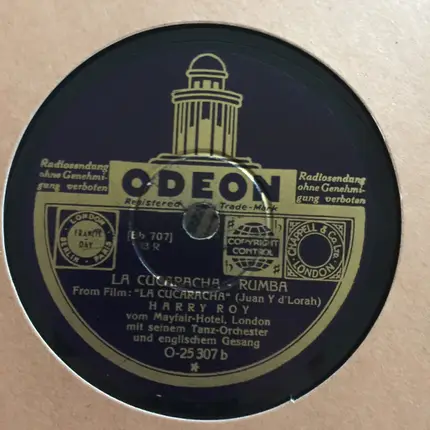 Harry Roy And His Orchestra - Smoke Gets In Your Eyes / La Cucaracha