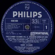 LP - Harry Secombe - This Is Harry Secombe Vol. 2: Romantic Songs Of Love
