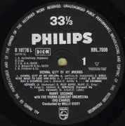 LP - Harry Secombe - Vienna, City Of My Dreams