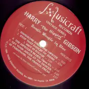 LP - Harry (The Hipster) Gibson - Boogie Woogie In Blue