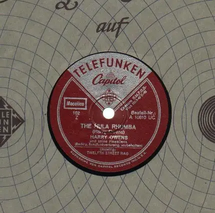 Harry Owens - The Hula Rhumba/ Twelfth Street Rag