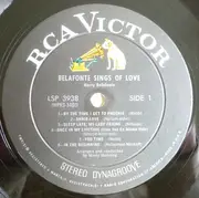 LP - Harry Belafonte - Belafonte Sings Of Love