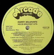 LP - Harry Belafonte - His 20 Greatest Hits