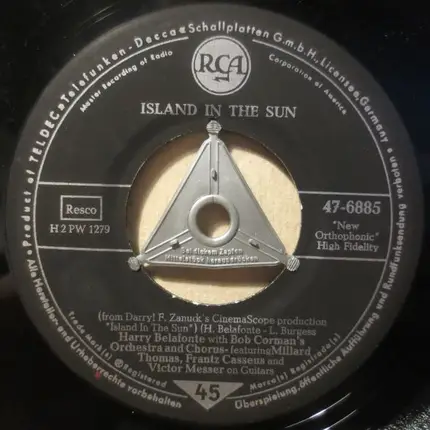 Harry Belafonte - Island In The Sun