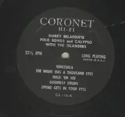 LP - Harry Belafonte And The Islanders - Folk Songs And Calypso