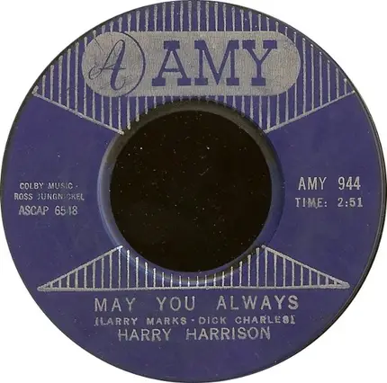Harry Harrison - May You Always / Auld Lang Syne