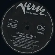 Double LP - Harry James - Jazz History Vol. 12