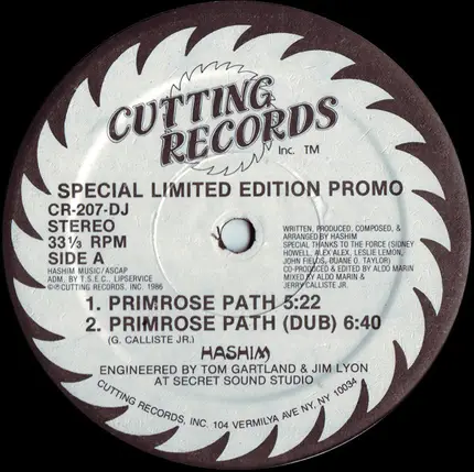 Hashim - Primrose Path / Al Naafiysh (The Soul)