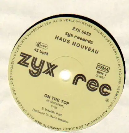 Haus Nouveau - On The Top