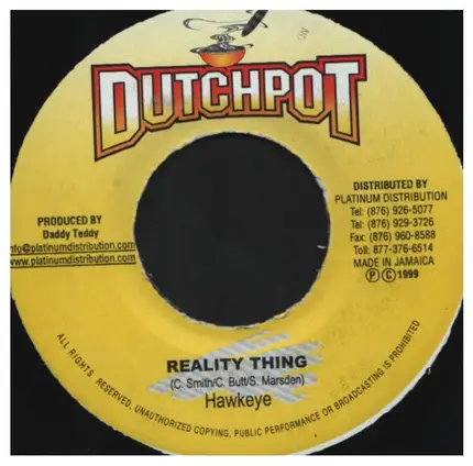 Hawkeye - Reality Thing