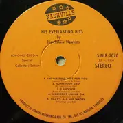 LP - Hawkshaw Hawkins - His Everlasting Hits