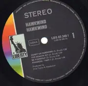 LP - Hawkwind - Hawkwind - Original 1st German