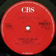 12'' - Haywoode - I Can't Let You Go