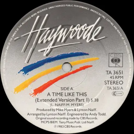 Haywoode - A Time Like This