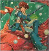 Double LP - Hayao Miyazaki - 風の谷のナウシカ ドラマ編 風の神さま [Nausicaä of the Valley of the Wind (Drama Edition) -  God of the Wind] - + Booklet