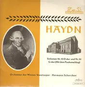 LP - Haydn - H. Scherchen w/ Wiener Staatsoper - Sinfonien Nr. 93 D-dur & Nr.94 G-dur - Mono