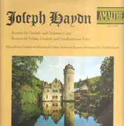 LP - Haydn - Helma Elsner, Rolf Reinhardt w/ Südwestd.Kammer-Orch. - Konzert für Cembalo & Orchester C-dur / Konzert für Violine, Cembalo & Streichorchester F-dur