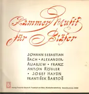 Haydn / Bartos / Bach a.o. - Kammermusik füur Bläser
