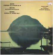 Haydn / Britten / Brahms - Symphony In G Major / Matinee Musicale / Chorale St Anton