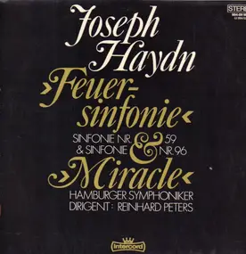 Franz Joseph Haydn - 'Feuersinfonie' Nr. 59 A-Dur /  'Miracle' Sinfonie Nr. 96 (Peters)