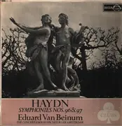 LP - Haydn - Haydn Symphonies N°96 & 97 (van Beinum) - Mono