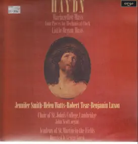 Franz Joseph Haydn - Mariazeller Mass / Four Pieces For Mechanical Clock / Little Organ Mass