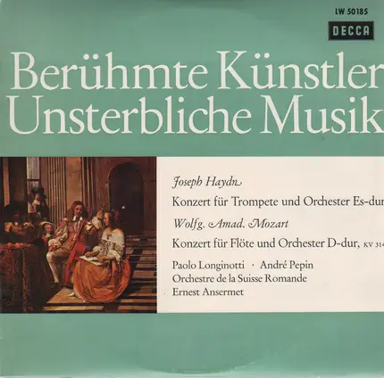 Haydn / Mozart - Konzert für Trompete und Orchester Es-dur / Konzert für Flöte und Orchester D-dur