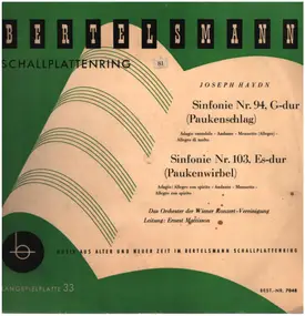 Franz Joseph Haydn - Sinfonie Nr. 94 'Paukenschlag' / Sinfonie Nr. 103 'Paukenwirbel'