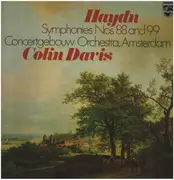 LP - Haydn - Sinfonien Nr.88 und 99,, Concertgebouw Orch, Amsterdam, C. Davis