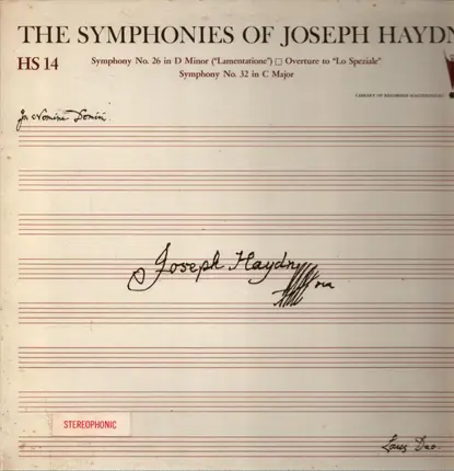 Haydn - Symphony No. 26 in D minor / No. 32 in C major / Overture to "Lo Speziale"