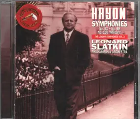 Franz Joseph Haydn - The London Symphonies No. 93. , No. 99, No. 100 ''Military''