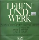 LP - Haydn/Mozart - Leben und Werk - Klingende Biographien grosser Meister