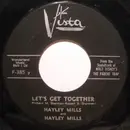 7'' - Hayley Mills - Let's Get Together