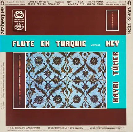Hayri Tümer - Flûte En Turquie - Mystique - Ney