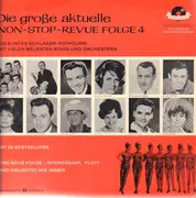 LP - Hazy Osterwald Sextett / Will Brandes / Gus Backus a.o. - Die Große aktuelle Non-Stop-Revue Folge 4