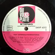 LP - Hazy Osterwald Sextett - Hazy Osterwald International