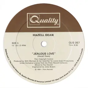 Hazell Dean - Jealous Love