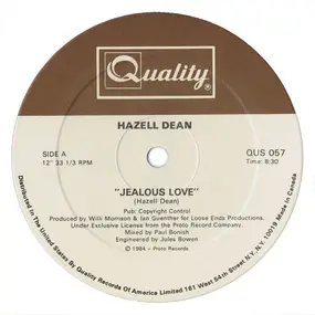 Hazell Dean - Jealous Love