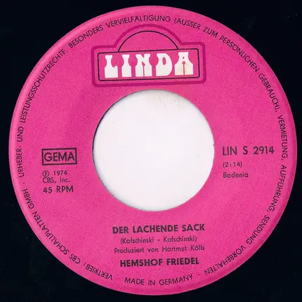 Hemshof Friedel - Geld, Geld, Geld