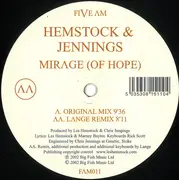 12inch Vinyl Single - Hemstock & Jennings - Mirage (Of Hope)